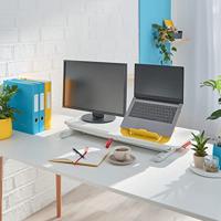 Leitz 65320085 staande bureau Grijs - thumbnail
