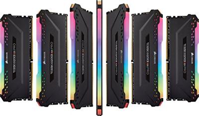Vengeance RGB Pro - Geheugen - DDR4 - 32 GB: 4 x 8 GB - 288-pin - 2666 MHz - CL16 Vengeance RGB Pro - Geheugen - DDR4 - 32 GB: 4 x 8 GB - 288-pin - 2666 MHz - CL16