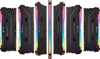 Vengeance RGB Pro - Geheugen - DDR4 - 32 GB: 4 x 8 GB - 288-pin - 2666 MHz - CL16 - thumbnail