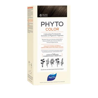 Phyto Phytocolor Permanent Color 6 Blond foncé Haarverf 112 ml
