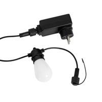QAZQA Smart lichtsnoer LED 15 meter 15-lichts opaal RGBW IP44 - Chill - thumbnail