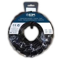Kabel EDM 11997 Zwart 2 x 1,5 mm 25 m - thumbnail