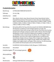 Eulenspiegel Schmink, wit, 12 kleur/ 1 set - thumbnail