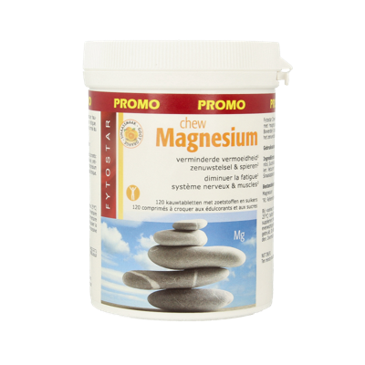 Magnesium chew kauwtabletten 120 Kauwtabletten