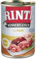 RINTI Kennerfleisch Turkey - natvoer voor honden - 400g - thumbnail