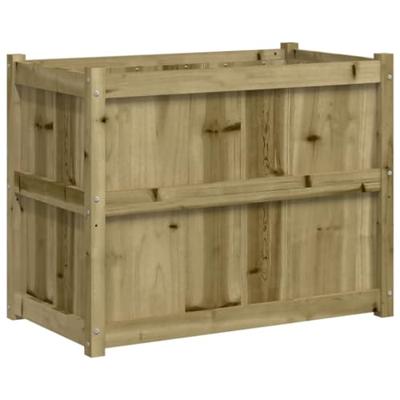 VidaXL Plantenbak 90x50x70 cm geïmpregneerd grenenhout