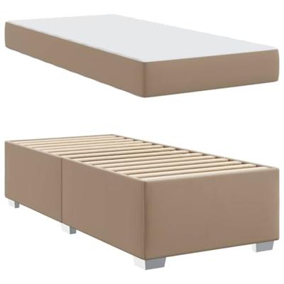 Bedframe Cappuccino 90 x 200 cm Kunstleer
