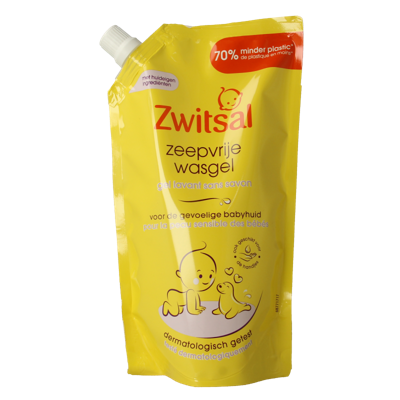 Wasgel zeepvrij navulverpakking 500 Milliliter