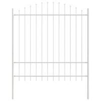 Tuinhek Wit 170 x 215 cm Gepoedercoat staal - thumbnail