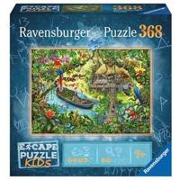 Ravensburger Puzzel Escape Kids Jungle 368 Stukjes - thumbnail