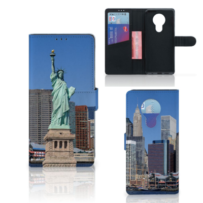 Nokia 5.3 | Flip Cover | Vrijheidsbeeld | Portemonnee hoesje