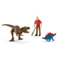 Schleich dinosaurs tyrannosaurus rex aanval 41465 - thumbnail