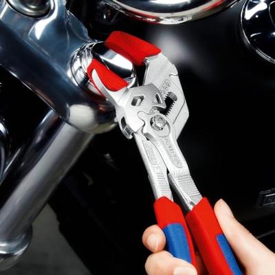 Knipex Sleuteltang | 250 mm Lengte | Tang en Schroefsleutel in Eén | Meer-Componentengrepen - 86 05 250 SB