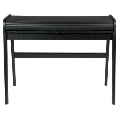 Zuiver Bureau 'Barbier' Eikenhout, kleur Zwart Zuiver Bureau 'Barbier' Eikenhout, kleur Zwart