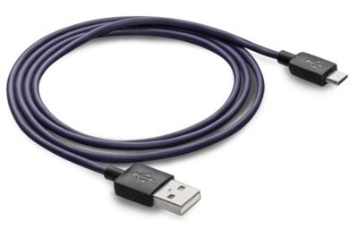 Plantronics vervangingskabel Assy, STD-A plug naar Micro USB B, Backbeat Pro paars