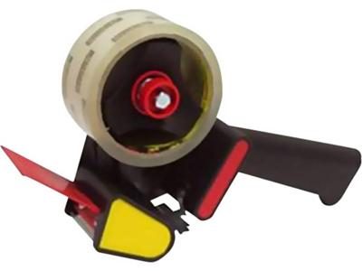 Scotch Tapedispenser HE180 Grijs, Rood Rolbreedte (max.): 50 mm Rollengte (max.) 66 m Met reminrichting