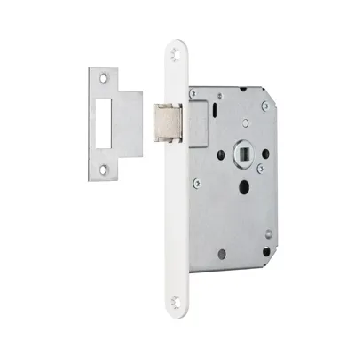 AXA Woningbouw Loopslot 7155 ronde voorplaat wit