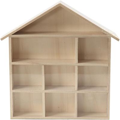 Creativ Company Letterhuisje, h: 26 cm, l: 3,5 cm, b: 22 cm, afm 26x22 cm cm, 1 stuk