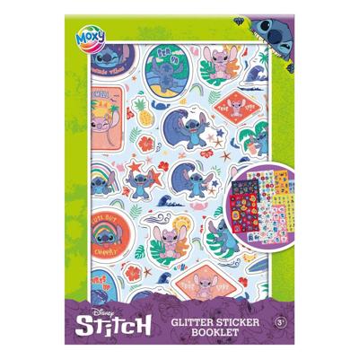 Moxy Stitch glitter stickerboek - A5