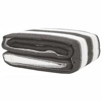 VidaXL Tenttapijt 200x300 cm antracietkleurig en wit - thumbnail