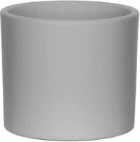 Mica Decorations bloempot Era rond 13,5x12,5cm lichtgrijs - thumbnail