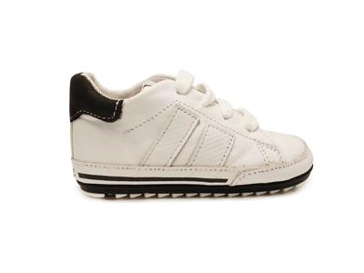 Witte ShoesMe Veterschoenen Babyproof Flex Witte ShoesMe Veterschoenen Babyproof Flex