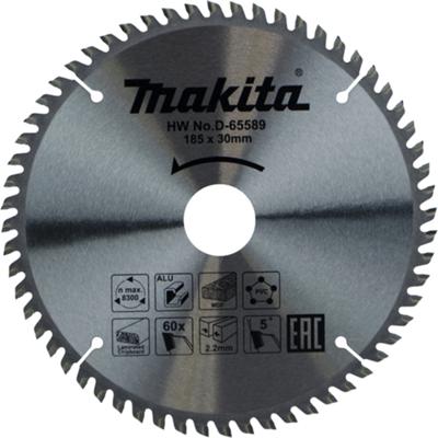 Makita Cirkelzaagblad voor Multimaterial | Standaard | Ø 185mm Asgat 30mm 60T - D-65589