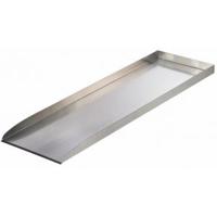 Ubbink watervalplaat wolga rechte stroom roestvrij staal - thumbnail