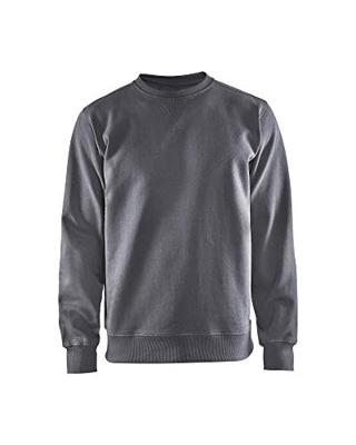 Blåkläder Sweatshirt Jersey ronde hals 33641048 | Grijs | Maat L - 7330509388808