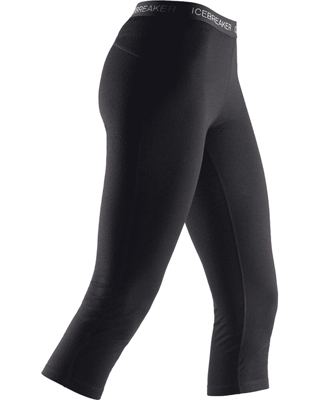 Icebreaker Bf260 Legless Dames Thermobroek Black L