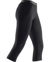 Icebreaker Bf260 Legless Dames Thermobroek Black L - thumbnail