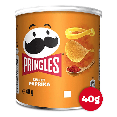Pringles paprika (12x 40gr)
