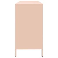 Dressoir 135x39x73,5 cm koudgewalst staal roze - thumbnail