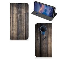 Nokia 5.4 Book | Wallet Case | Steigerhout - thumbnail