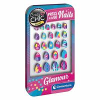 Clementoni crazy chic press & go nagels - glamour - thumbnail