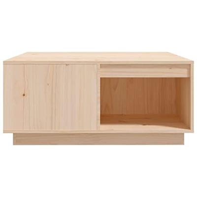 Salontafel 80x81x36,5 cm massief grenenhout Salontafel 80x81x36,5 cm massief grenenhout