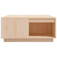Salontafel 80x81x36,5 cm massief grenenhout - thumbnail