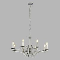 Searchlight Chrome hanglampAscot Ø 88cm - 41312-8CC - thumbnail