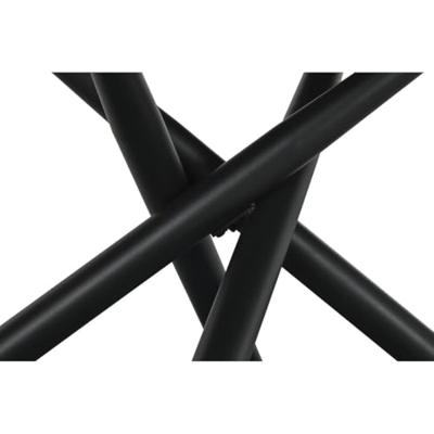 Eettafel Home ESPRIT Zwart Grijs Metaal Keramisch 160 x 90 x 76 cm