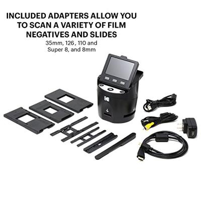 Kodak SCANZA Digital Film Scanner Filmscanner Doorlichtmodule, Geïntegreerd display, Digitaliseren zonder PC, TV-uitgang, Super 8 films - thumbnail