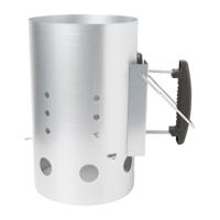 Bbq starter metaal diameter 19,5 cm - thumbnail