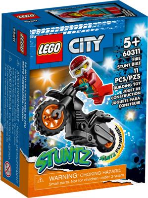 Lego city - 60311 stuntz vuur stuntmotor