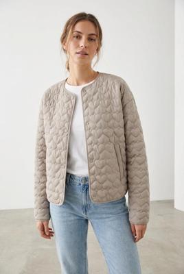 Only Heart Quilted Jas