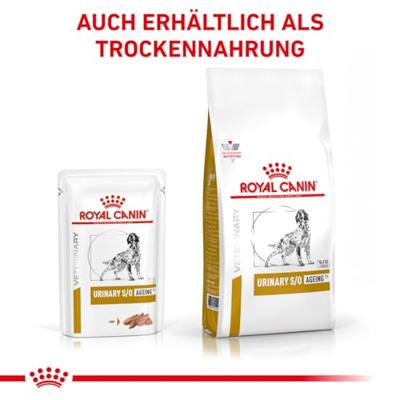 Royal Canin Veterinary Urinary S/O Ageing 7+ natvoer hond (paté) 1 doos (12 x 85 g)