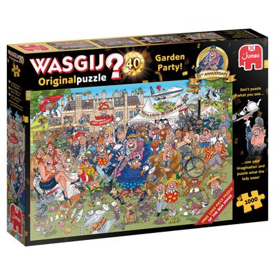 Jumbo Puzzel Wasgij Original 40 Garden Party 2x1000 Stukjes