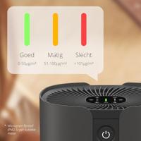 Duux Bright 2 Smart DXPU08 Luchtreiniger Zwart - thumbnail