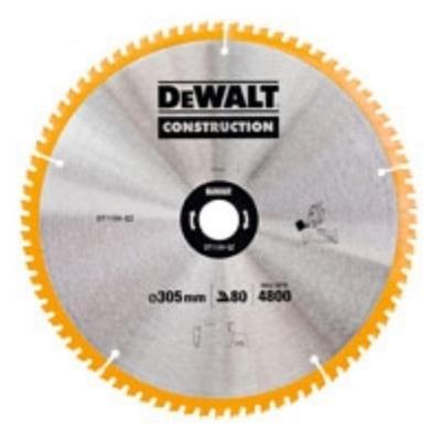 DeWALT Cirkelzaagblad voor Hout | Construction | Ø 165mm Asgat 30mm 18T - DT1936-QZ
