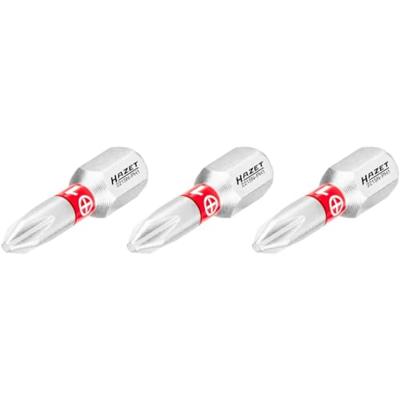 HAZET Bit 2215N-PH1/3 · 1/4 inch (6,3 mm) zeskant massief · Kruiskop profiel PH · 3-delig · SW PH1 HAZET Bit 2215N-PH1/3 · 1/4 inch (6,3 mm) zeskant massief · Kruiskop profiel PH · 3-delig · SW PH1