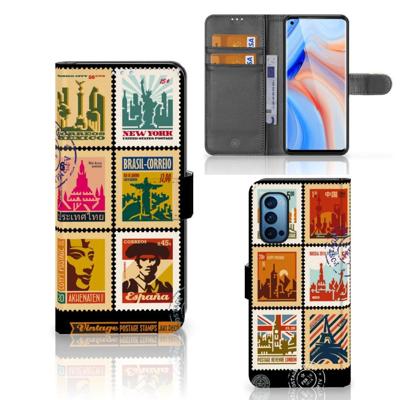 OPPO Reno 4 Pro 5G | Flip Cover | Postzegels OPPO Reno 4 Pro 5G | Flip Cover | Postzegels