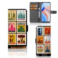 OPPO Reno 4 Pro 5G | Flip Cover | Postzegels - thumbnail